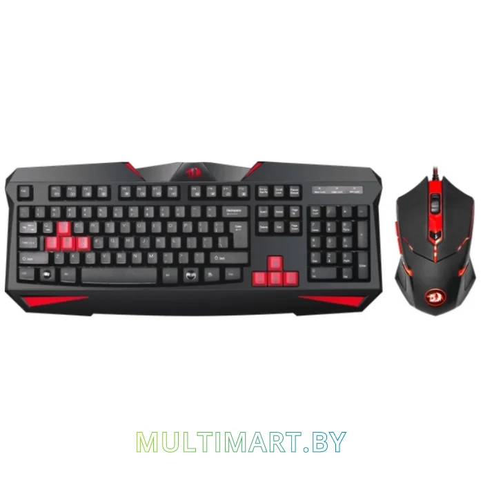 Комплект клавиатура + мышь Redragon S101-2